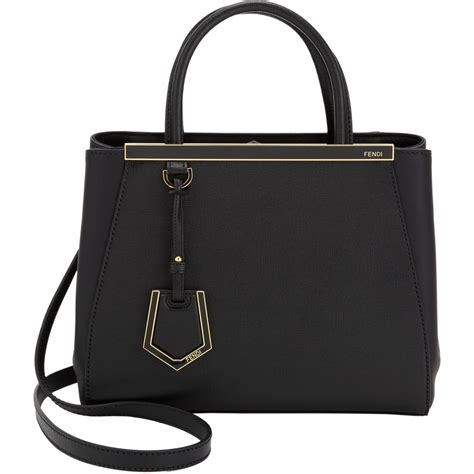 fendi mini 2jours black|Fendi 2Jours Tote Bags for Women for sale .